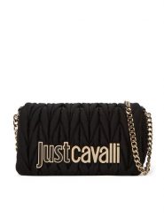 Just Cavalli Torebka 78RA4BF5 ZSC08 Czarny. Czarne torebki klasyczne Just Cavalli, bez wzorów, ze skóry, bez dodatków. Za 399.99 zł.