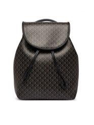 Calvin Klein Plecak Emblem Aop Mini Backpack LV04F3507G Czarny. Czarne plecaki Calvin Klein, bez wzorów, ze skóry. Za 529.99 zł.