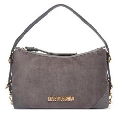 Torebka LOVE MOSCHINO. Szare torebki klasyczne Love Moschino, bez wzorów, bez dodatków. Za 879.99 zł.