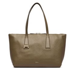 Torebka Furla. Brązowe torebki klasyczne Furla, bez wzorów, bez dodatków. Za 1,579.00 zł.