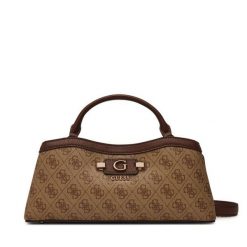 Torebka Guess. Brązowe torebki klasyczne Guess, z aplikacjami, bez dodatków. Za 584.99 zł.