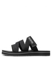 Columbia Klapki Alava Slide BL5475 Czarny. Czarne klapki Columbia, bez wzorów, z materiału, bez obcasa. Za 159.99 zł.
