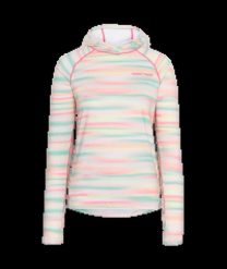 Bluza damska z kapturem Kari Traa Sanne. Niebieskie bluzy Kari Traa, s, bez wzorów, z elastanu, z kapturem. Za 362.35 zł.