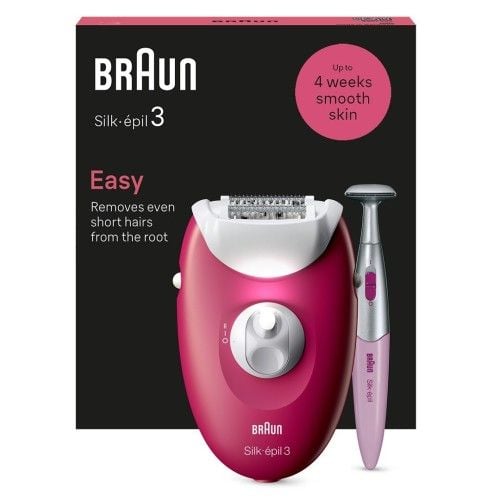 Braun Silk-épil 3 3-202 20 pęset(y) Jagoda. Depilatory Braun. Za 276.99 zł.