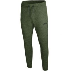 Damskie spodnie dresowe Jako jogging Premium Basics. Zielone spodnie sportowe JAKO, bez wzorów, z dresówki, do biegania. Za 347.50 zł.