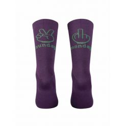 Skarpety rowerowe NORTHWAVE Sunday Monday Sock. Fioletowe skarpety Northwave, bez wzorów. Za 65.00 zł.