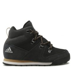 Trekkingi adidas. Czarne obuwie sportowe Adidas, trekkingowe. Za 349.99 zł.