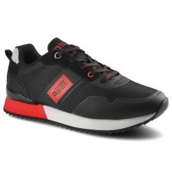Czarne Sneakersy Big Star Damskie Skórzane Półbuty. Czarne obuwie sportowe Big Star, na wiosnę, z materiału, bez zapięcia. Za 159.00 zł.