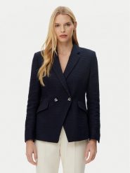 BOSS Marynarka Jatawa2 50535931 Granatowy Slim Fit. Niebieskie marynarki i żakiety Boss, bez wzorów, z bawełny. Za 919.99 zł.