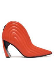 United Nude Botki Zuma Luna HI 11062962170 Pomarańczowy ciemny. Brązowe botki United Nude, bez wzorów, ze skóry, bez obcasa, na słupku, bez zapięcia. Za 1,739.00 zł.