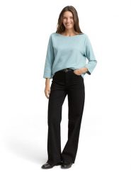 Tom Tailor Bluzka w kolorze turkusowym rozmiar: M. Niebieskie bluzki Tom Tailor, m, bez wzorów, z bawełny, bez kołnierzyka, bez ramiączek. Za 65.69 zł.