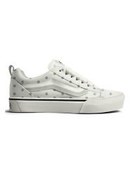 Vans Skórzane sneakersy "Knu Skool" w kolorze białym rozmiar: 36. Białe trampki Vans, bez wzorów, bez zapięcia. Za 158.10 zł.