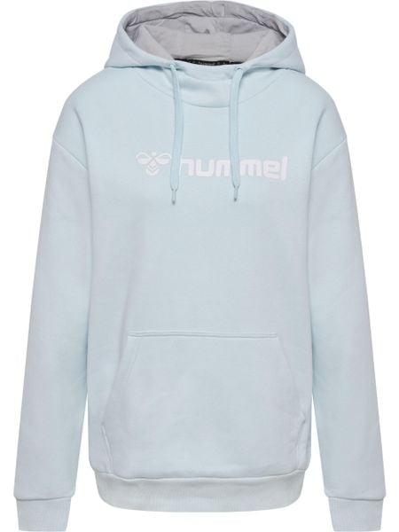 Bluza damska z kapturem Hummel Mover. Niebieskie bluzy Hummel, m, bez wzorów, z bawełny, z kapturem. Za 143.50 zł.