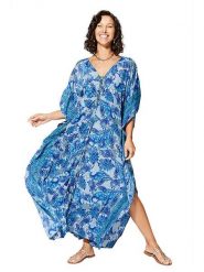 Ipanima Sukienka w kolorze błękitno-niebieskim rozmiar: 34-40. Niebieskie sukienki Ipanima, na co dzień, bez wzorów, klasyczne, bez kołnierzyka, bez ramiączek, maxi, proste. Za 78.99 zł.