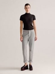 Josephine & Co Dżinsy "Leyla" - Regular fit - w kolorze jasnoszarym rozmiar: 40. Szare jeansy Josephine & Co, bez wzorów. Za 239.99 zł.