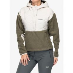 Bluza z kapturem damska Columbia Cloud Point Hooded Fleece. Zielone bluzy Columbia, l, bez wzorów, z kapturem. Za 282.99 zł.