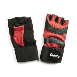 Rękawiczki fitness Laubr Sport czerwone. Brązowe rękawiczki FIVE GLOVES, bez wzorów, sportowe. Za 132.99 zł.