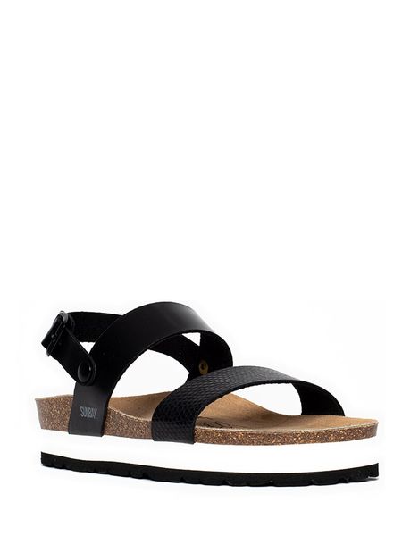 Sunbay Sandały "Tucupita" w kolorze czarnym rozmiar: 37. Czarne sandały Sunbay, bez wzorów, klasyczne, z otwartym noskiem, bez obcasa, bez zapięcia. Za 139.95 zł.