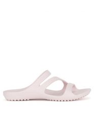 Crocs Klapki KADEE II SANDAL W 206756-6PI Różowy. Czerwone klapki Crocs, bez wzorów, z materiału, bez obcasa. Za 149.99 zł.