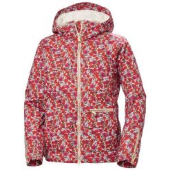 Damska kurtka narciarska Helly Hansen St. Moritz 2.0. Czerwone kurtki narciarskie Helly Hansen, l, z aplikacjami, z materiału, bez kaptura, narciarskie, primaloft. Za 2,231.50 zł.