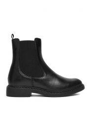 Lasocki Sztyblety CEO-RST-56007-10 Czarny. Czarne botki Lasocki, bez wzorów, ze skóry, bez obcasa, na płaskiej podeszwie, bez zapięcia. Za 249.99 zł.