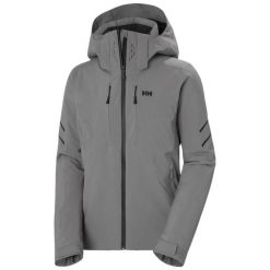 Damska kurtka narciarska Helly Hansen Alphelia Infinity. Niebieskie kurtki narciarskie Helly Hansen, bez wzorów, bez kaptura, narciarskie. W wyprzedaży za 2,381.00 zł.