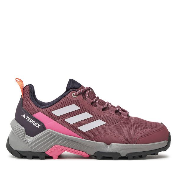 Trekkingi adidas. Czerwone obuwie sportowe Adidas, bez zapięcia, trekkingowe. Za 299.99 zł.
