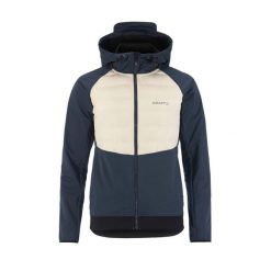 Damska wiatrówka Craft Adv Pursuit Thermal. Niebieskie kurtki sportowe Craft, bez wzorów, bez kaptura, narciarskie. Za 765.50 zł.