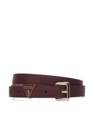 Guess Pasek BW9457 P6320 Bordowy. Czerwone paski Guess, z aplikacjami, ze skóry. Za 194.99 zł.