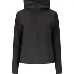 Bluza damska z kapturem Athlecia. Czarne bluzy Athlecia, bez wzorów, z materiału, z kapturem. Za 217.00 zł.