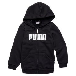 Puma Bluza Ess 84762101. Czarne bluzy Puma, bez wzorów, bez kaptura. Za 121.99 zł.