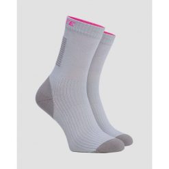 Skarpety Dolomite WALKING GREY FUCHSIA PINK. Czerwone skarpety Dolomite, bez wzorów. W wyprzedaży za 56.00 zł.