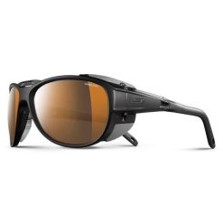 Okulary przeciwsłoneczne Julbo Explorer 2.0 - Reactiv. Czarne okulary przeciwsłoneczne JULBO, bez wzorów, sportowe. Za 1,000.00 zł.