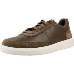 Buty CLARKS BRODIN LO Zielony. Zielone trekkingi Clarks, ze skóry, trekkingowe. Za 210.99 zł.
