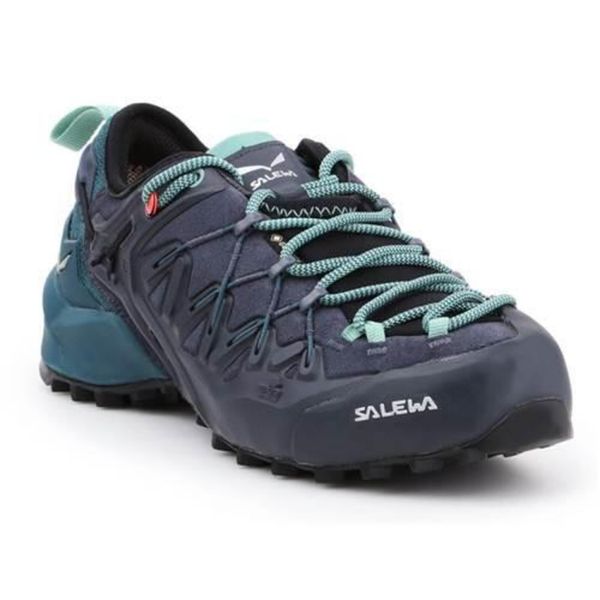 Buty trekkingowe damskie Salewa WS Wildfire Edge Gtx. Szare trekkingi Salewa, z materiału, trekkingowe. Za 955.00 zł.