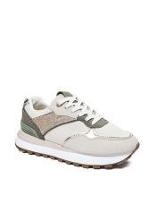 Sixth Sens Sneakersy w kolorze beżowo-oliwkowym rozmiar: 39. Brązowe trampki Sixth Sens, bez wzorów, bez zapięcia. Za 91.34 zł.