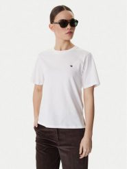 Weekend Max Mara T-Shirt Venaco 2615971031 Biały Relaxed Fit. Białe t-shirty Weekend Max Mara, m, bez wzorów, z bawełny, bez kołnierzyka, bez ramiączek. Za 389.99 zł.