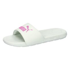 Klapki damskie Puma Cool Cat 2.0 40. Czerwone klapki Puma, bez wzorów, z syntetyku, bez obcasa. Za 86.99 zł.