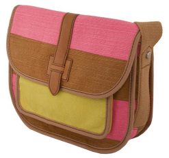 Fossil damska torebka tekstylno-skórzana, 28 x 22 x 8 cm. Czerwone torby na ramię Fossil, bez wzorów, ze skóry, na ramię, bez dodatków. Za 238.99 zł.
