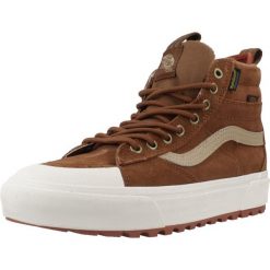 Tenisówki Vans Model Mte Sk8-hi Waterproof Kolor Brązowy. Brązowe trampki Vans, bez wzorów, ze skóry, bez zapięcia. Za 437.99 zł.