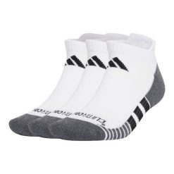 Niskie skarpetki z amortyzacją Performance CLIMACOOL 3 pary. Białe skarpety Adidas, bez wzorów, z materiału. Za 59.95 zł.