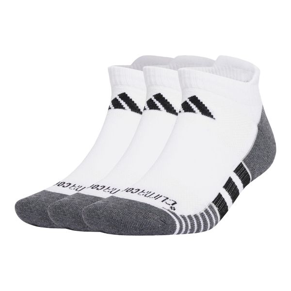 Niskie skarpetki z amortyzacją Performance CLIMACOOL 3 pary. Białe skarpety Adidas, bez wzorów, z bawełny. Za 59.95 zł.