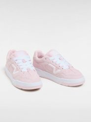 Vans Skórzane sneakersy "Upland" w kolorze jasnoróżowym rozmiar: 39. Różowe trampki Vans, bez wzorów, bez zapięcia. Za 226.45 zł.