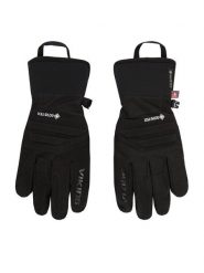 Viking Rękawiczki Whistler GTX Multifunction 170/25/9012/0900 Czarny. Czarne rękawiczki Viking, bez wzorów, z materiału, sportowe. Za 299.99 zł.