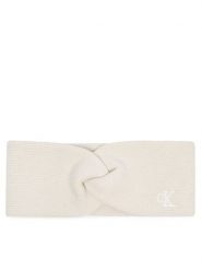 Calvin Klein Opaska materiałowa LV04F8019G Kremowy. Białe rękawiczki Calvin Klein, bez wzorów, z materiału. Za 129.99 zł.