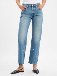 Levi's Dżinsy - 501 Kobiety Bawełna niebieski, 26-32. Niebieskie jeansy Levi's®, s, bez wzorów. Za 599.95 zł.