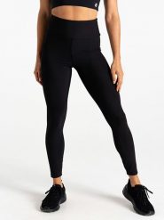 Dare 2b Legginsy sportowe "Hustle" w kolorze czarnym rozmiar: 46. Czarne legginsy Dare 2b, bez wzorów, z materiału, outdoorowe. Za 87.81 zł.