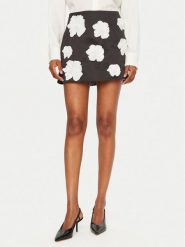 ROTATE Spódnica mini 113238100 Czarny Regular Fit. Czarne spódnice ROTATE, bez wzorów, z syntetyku, mini. Za 969.99 zł.