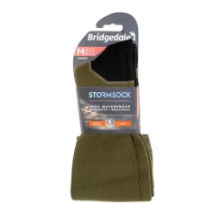 Skarpety wodoodporne Bridgedale StormSock Heavy Knee. Zielone skarpety Bridgedale, bez wzorów. Za 203.99 zł.
