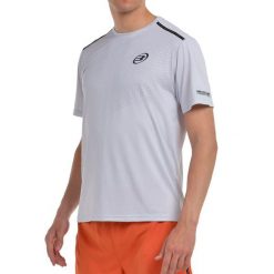 Bullpadel Mesia T-shirt. Szare t-shirty bullpadel, bez wzorów, bez kołnierzyka, bez ramiączek. W wyprzedaży za 144.35 zł.
